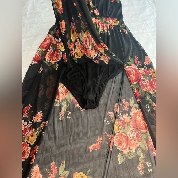 Seductions Mesh Dress Small NWOT - Picture 3 of 6